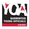 Badminton England Young Officials Award logo