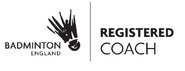 Badminton England Registered Coach logo